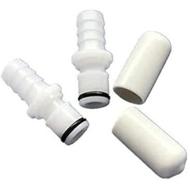 YMHYJY fits 2 M236 Male Connectors + 2 Caps for Testing Sleep Number Bed Air Chamber leaks