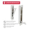 Gedotec Croc Folding Hook Metal 1 Piece Coat Hook Polished