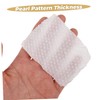 minkissy Thick Pearl Pattern Cotton Pads 8 Pack Makeup Remover