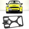 No Drill Front Bumper License Plate Mount Compatible with Mini