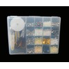17 Compartments Storage Box Sorting Box Material Box Organiser Bead