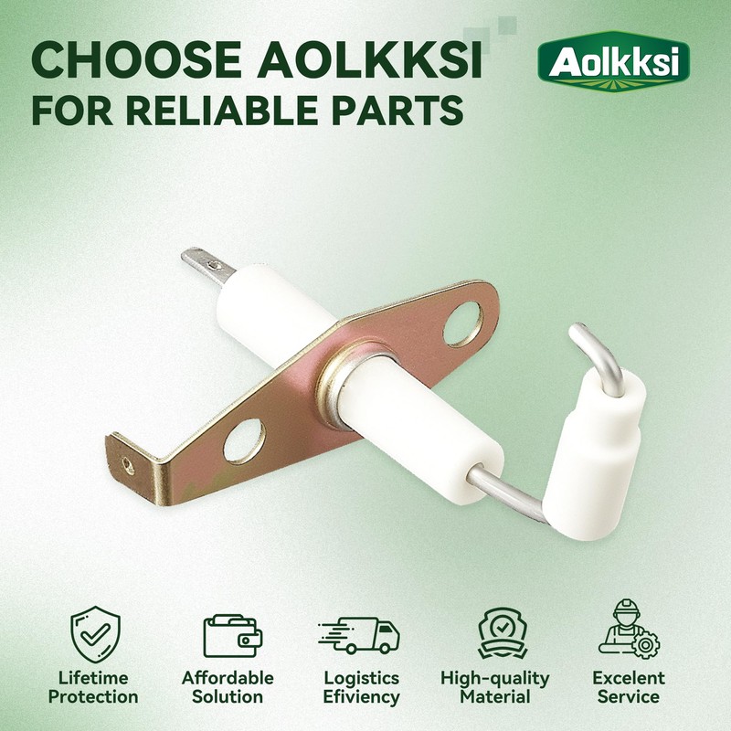 AOLKKSI 74004053 Range Top Burner Igniter for Whirlpool, Maytag Ranges