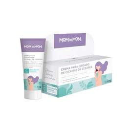 Mom to Mom Crema para Cicatriz de Cesárea – Cuidado Postparto sin Perfume – Hidratación y Mejora de Apariencia de la Piel – Segura en Lactancia – Hipo