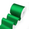 Isaspire 3" Width x 25 Yards Satin Fabric Ribbon, Green