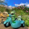 Daikai Figurine, Green, Size: Approx. 2.3 x 2.8 x 2.3