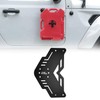 JOYTUTUS Fuel Door Hinge Mount Bracket Compatible with 2007-2025 Wrangler