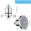 7 Modos Ajustables Cabezal de Ducha Filtrado,20 Etapas Filtro