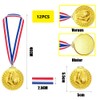 Xlong Pack of 12 Football Medals, Medals Competition, Metal Medals,