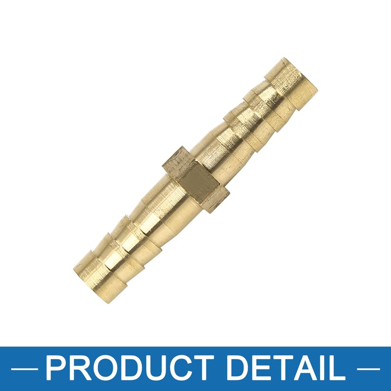A ABSOPRO Brass Barb Hose Fitting Straight Joiner for Air