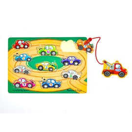 Melissa & Doug (3 Years Old – Melissa and Doug) Magnetic Game Tow Truck