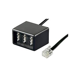 Wentronic TEL ADAP RJ11 - TAE NFF - cable interface/gender adapters (RJ11 M, TAE NFF FM, Black, Male/Female)