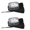 Generisch 2x Aspöck Flexipoint LED Position Light with Holder -