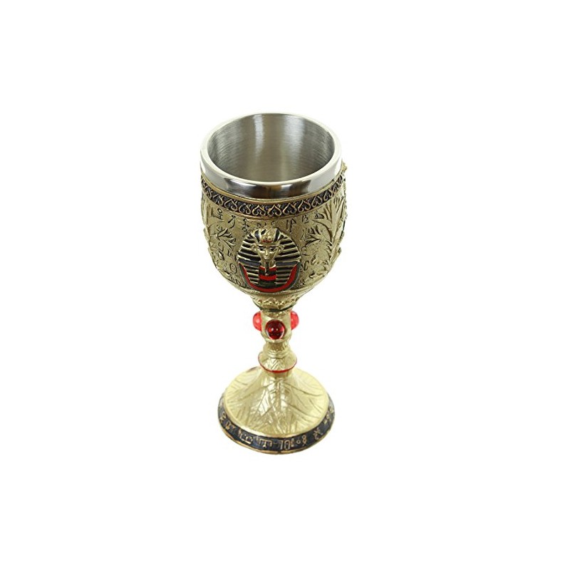 Puckator Decorative Gold Egyptian Goblet I Egypt Ian Themed -