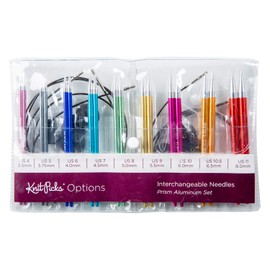 Knit Picks Options Aluminum Interchangeable Circular Knitting Needle Set (Prism)