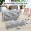 Smgmg Silverware Drawer Organizer, Cutlery Drawer Organizer, 6 Pack Utensil