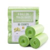 Biodegradable Medium Trash Bags 8 Gallon, 0.67 Mil Extra Strong