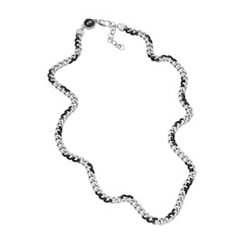 Diesel Men's Stainless Steel Chain Necklace, Stainless Steel, No Gemstone