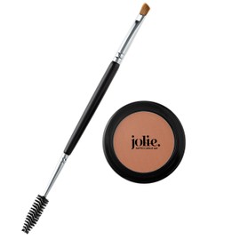 Jolie 2 Piece Eyebrow Essentials Kit With Brow Powder & Brush (Blonde)
