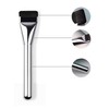 INTER-ESQUE Foundation Pinsel - Foundation Brush - Aluminium