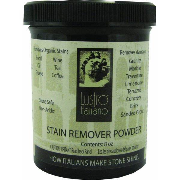 Lustro Italiano Stain Remover Powder, 8 oz