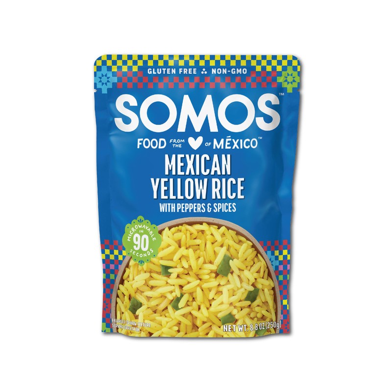 SOMOS Mexican Yellow Rice | Gluten Free, Non-GMO & Microwavable