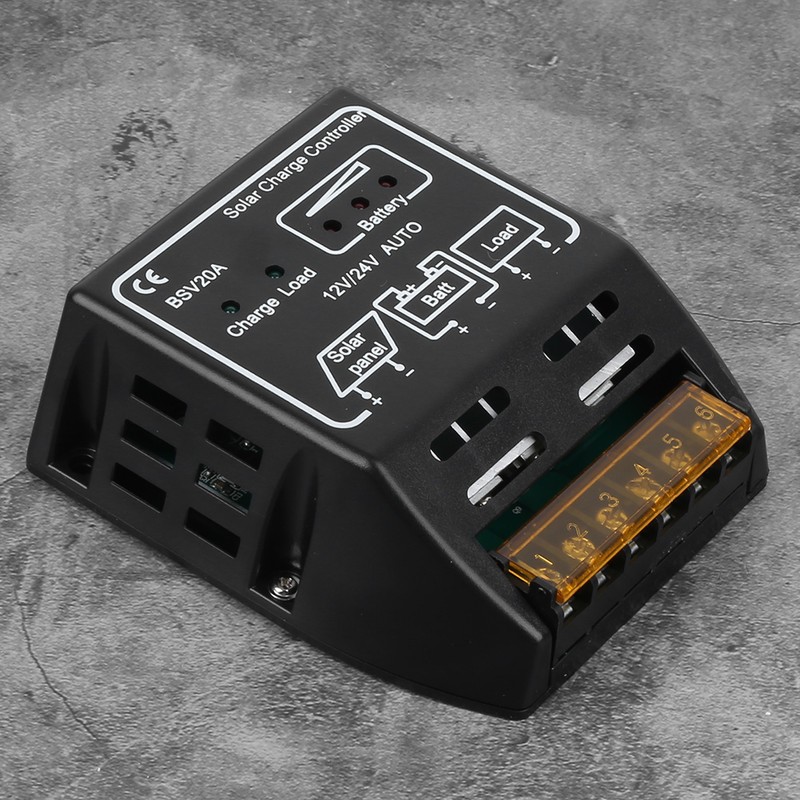 20A DC12V Solar Charge Controller Cells Panel Battery Charging Regulators