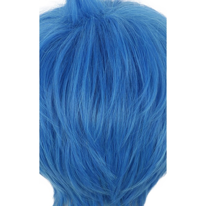 VGbeaty Adult Short Blue Wig Women Cospaly costume Halloween Wig