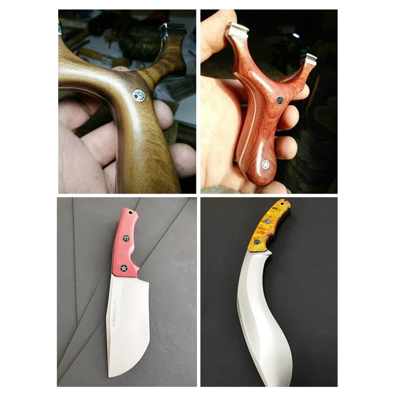 HAISDA Mosaic Pins for Knife Handle Custom Knives Blank Scales