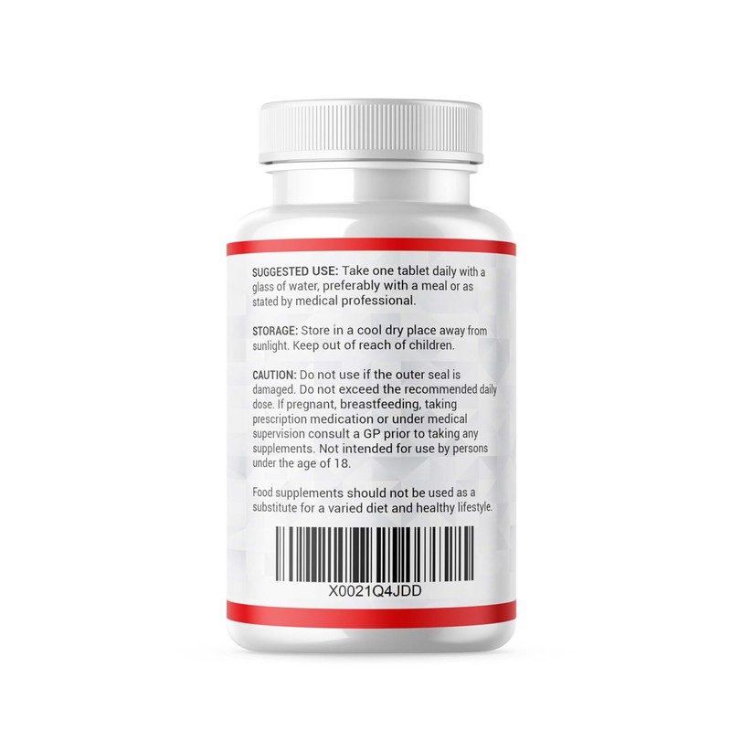 Vitamin B1 Thiamine 100mg Supplement | 90 Vegan Tablets |