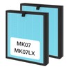 2 Pack MK07 Air Filter Replacement Compatible With Aroeve MK07