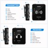 LEKATO MS-1 2.4G Stereo Wireless IEM System with Transmitter Beltpack