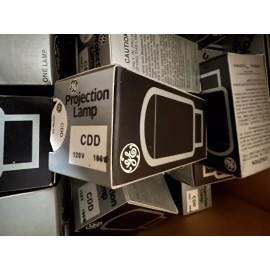 GE New Old Stock GE CDD 100W 120V Photo Projection LIGHT BULB Studio LAMP Projector