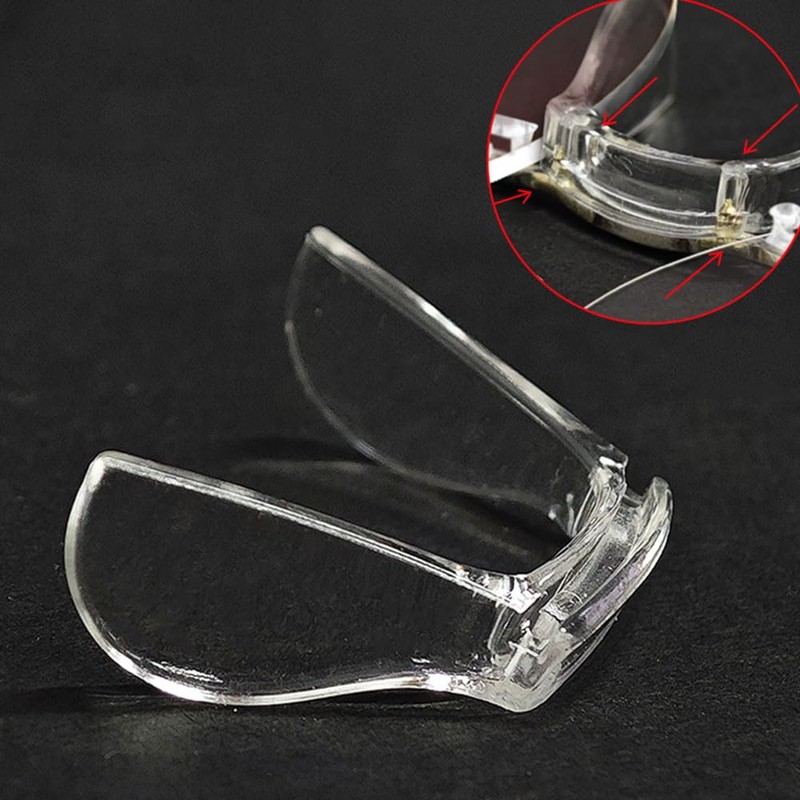 1PC Plate Glasses Frame Eyeglass Saddle Bridge Nose Pads Nose