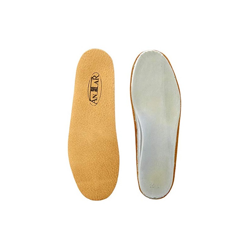 Antar AT53503 35 Leather Orthopaedic Insoles with Longitudinal and Transverse