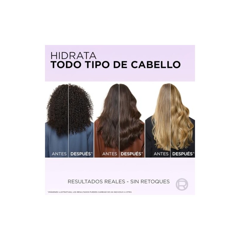 L'Oréal Paris Shampoo Hidra Hialurónico Elvive 370 ml