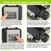 ZHEGE Key Cabinet with Number Code, Key Safe Outdoor, 4-Digit