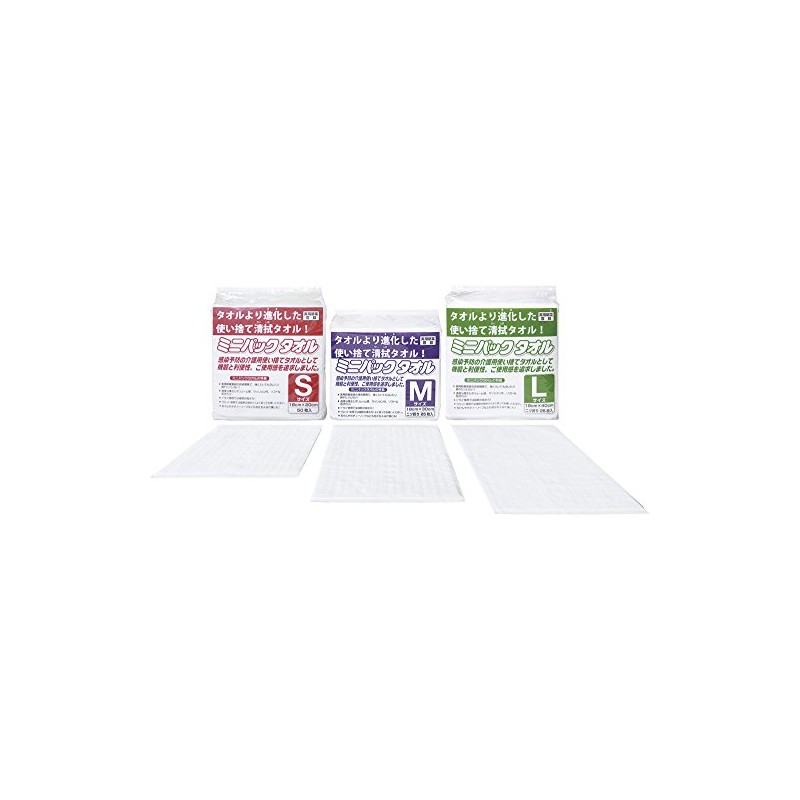 Mini Pack MPT-1830-25 Medium 8-4966-02 Dispo Cleaning Towel (Mini Pack