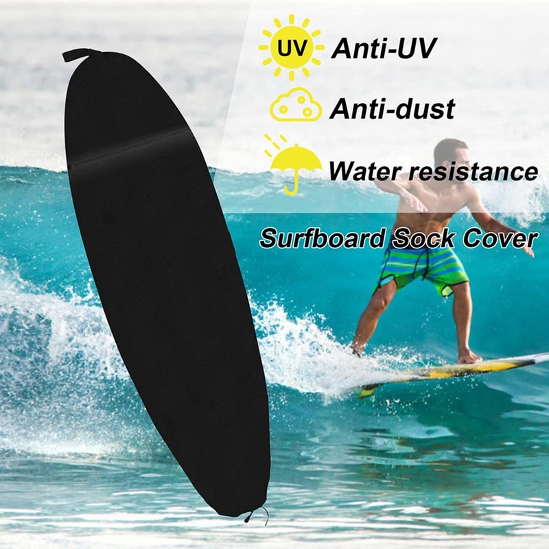 POOSR Surfboard Sock Cover Waterproof Protective Case for Surfboard Surfboard