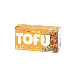 Mori-Nu Silken Tofu Extra Firm | Velvety Smooth and Creamy | Low Fat, Gluten-Free, Dairy-Free, Vegan, Made with Non-GMO soybeans, KSA Kosher Parve | Shelf-Stable | Plant protein | 12.3 oz x 6 Packs