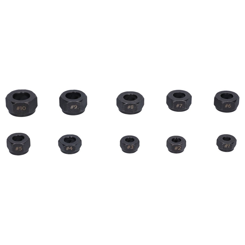 10Pcs Broken Nut Extractor Hex Remover Disassembling Tool Industrial Accessories