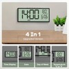 JALL 14.5" Large Digital Wall Clock Battery Operated with Big