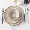 GBHOME Ceramic Dinnerware Sets for 4, 12 Pieces Stoneware Plates
