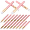 30 Piezas Brochas Labiales Mini Multifuncionales para Aplicar Labial Corrector