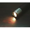 AS ONE KE-336 Rubberized Soft LED Penlight, Black/Blue