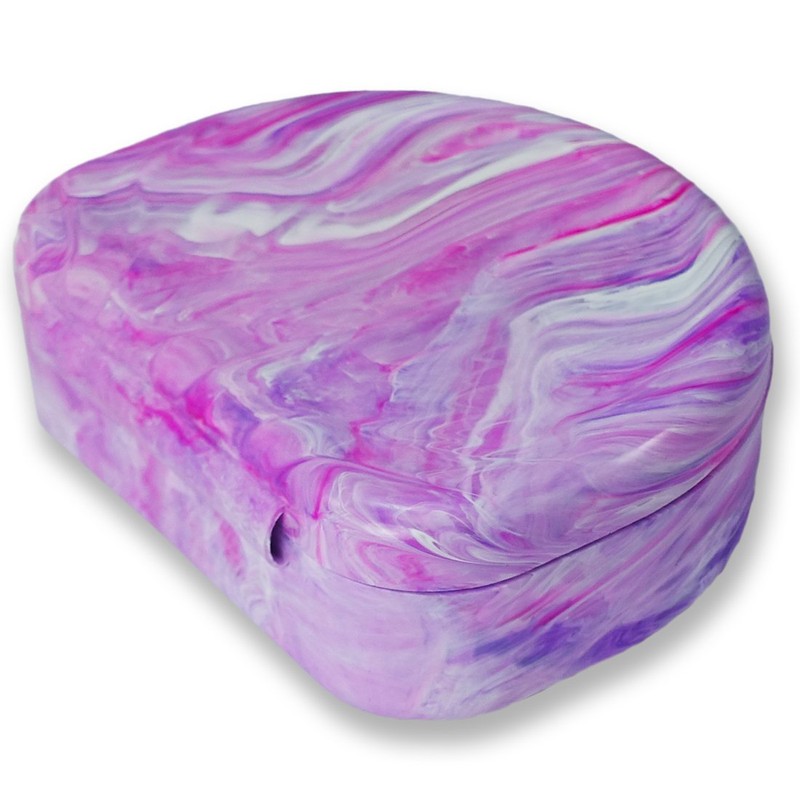 QUIST (TM) Orthodontic Retainer Case (Light Pink)