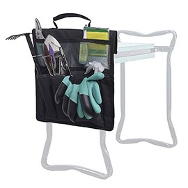 Folding Garden Seat Bags No Stool Kneeling Pad Garden Tools Bags Gardening Tote Bag Gardeners Bench Kneeling Bag Caddy Bags Gardeners Storage Bag Tote Organizer Yard Carrier Bag Hand Tool Storage