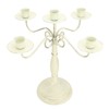 European Style Candelabra 5 Arms Iron Elegant Candle Stick Candelabra