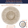 Petloox Donut Dog Bed - Premium Comfort for Anxiety Relief