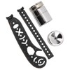 Drawing Ruler - Black Iron Multifunction Drawing Ruler Tool Innovative