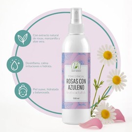 Tónico Facial Hidratante De Rosas Con Azuleno 500 Ml Productos Mart Mexico                                                                            